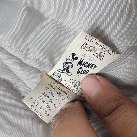 Disney Mickey Club Size 13 Beige Winter Jacket Outerwear Rain Outdoors Warm - Picture 8 of 14